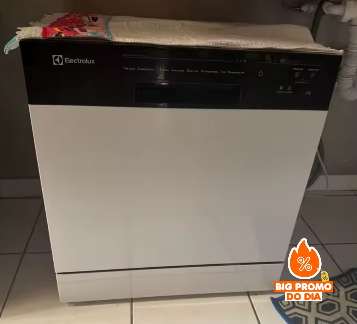 Lava-louças Electrolux 8 Serviços com Função Higienizar 220V