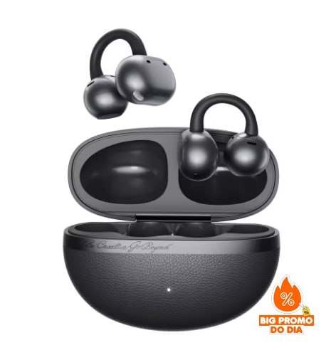 QCY CT06 - Fone Bluetooth 6.0 - 4 Microfones - 35h Bateria - IPX5