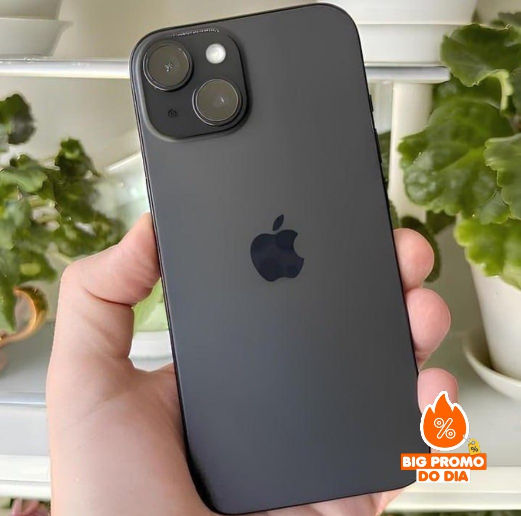 Apple iPhone 15 (128 GB) - Preto, Azul e Rosa