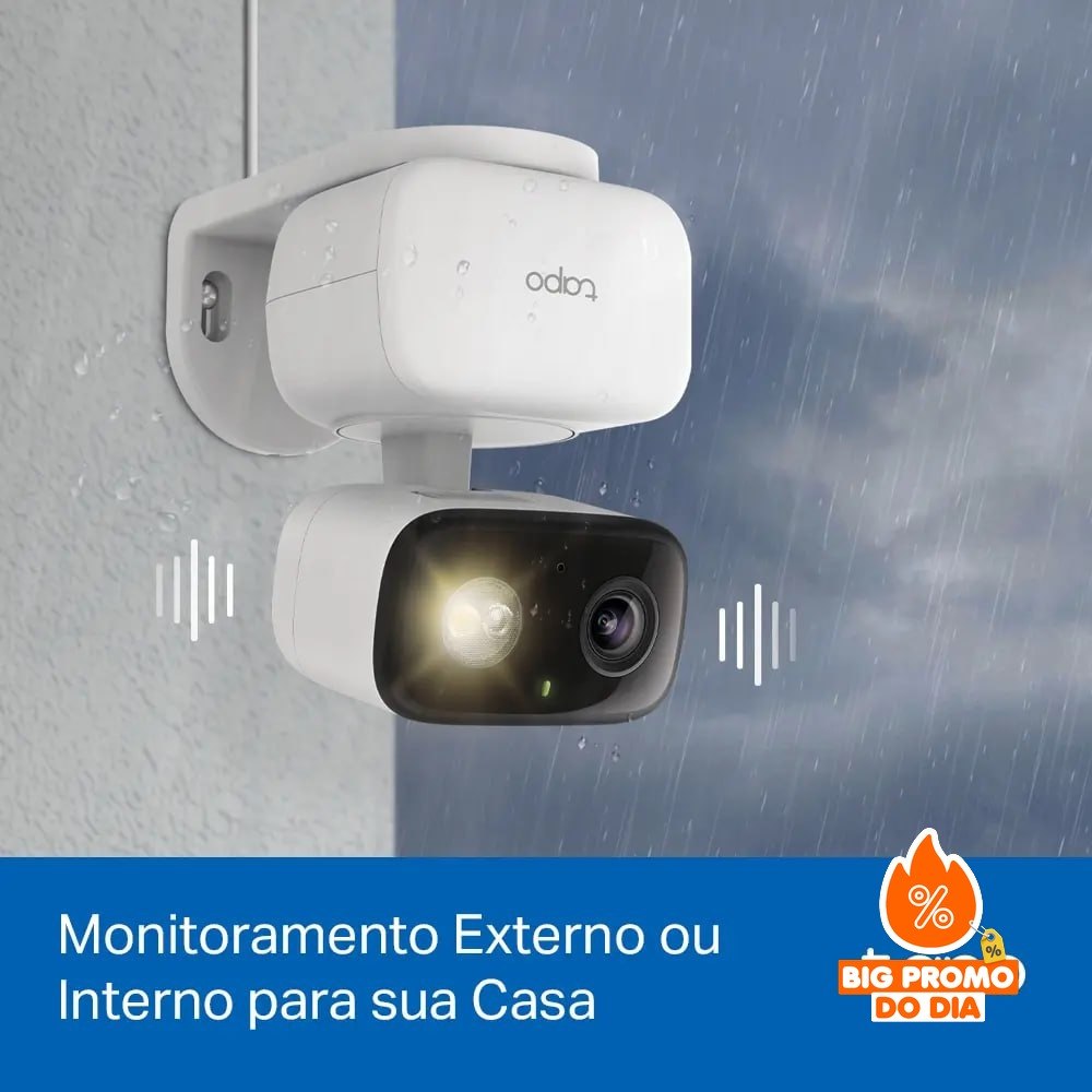 TP-Link Tapo C206 Câmera WiFi 1080P 360° IP65
