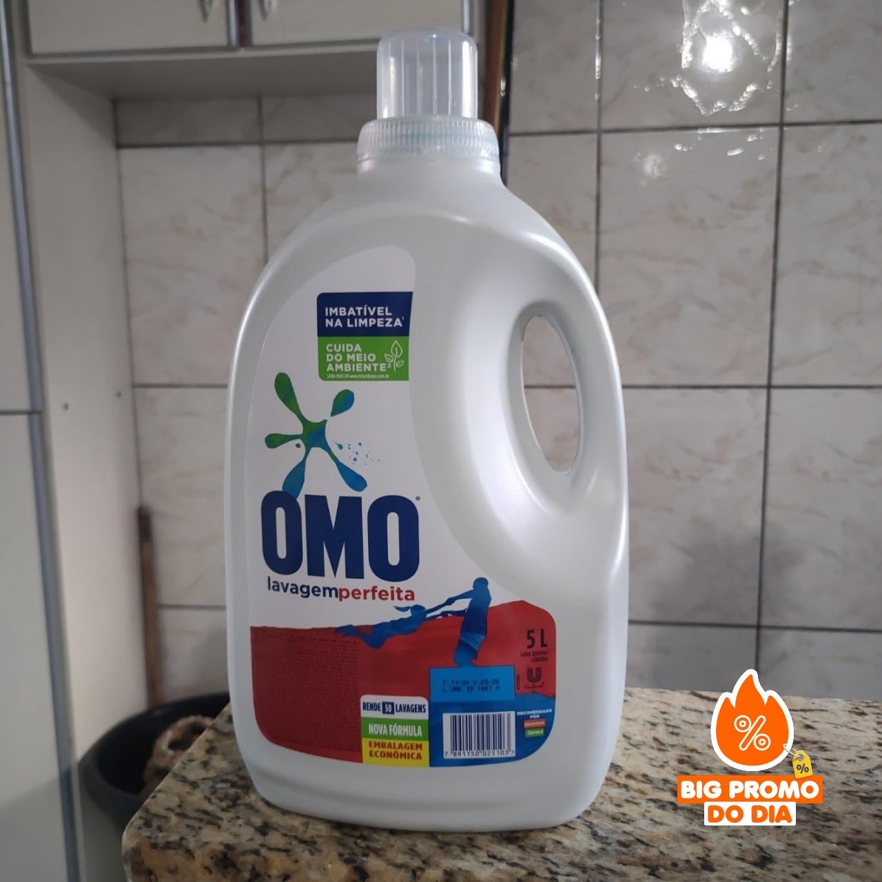 🫧 Omo Sabão Líquido Lavagem Perfeita 5L