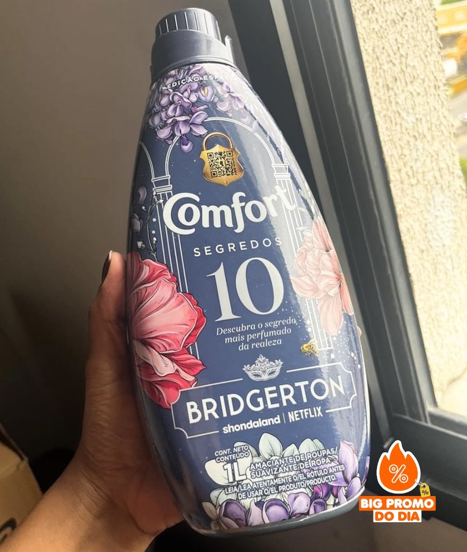 Comfort Amaciante Concentrado Bridgerton 10 Segredos 1L