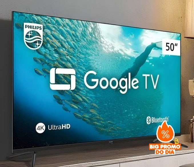 Smart TV Philips 50" 4K