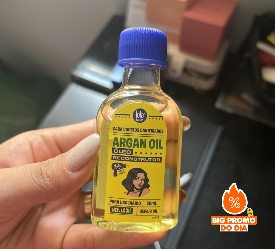 2x Argan Óleo Reparador 50ml , Lola Cosmetics