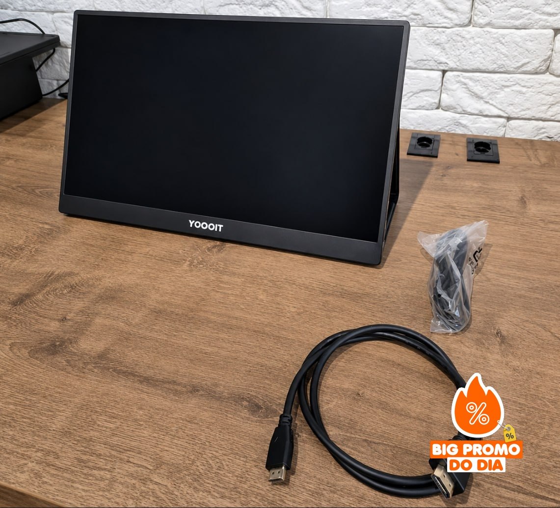 Monitor Portátil 15,6" 1080P Yodoit