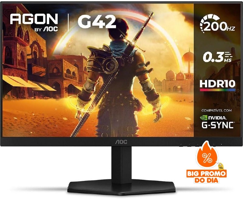 ️ Monitor Gamer AOC AGON 24" 200Hz IPS