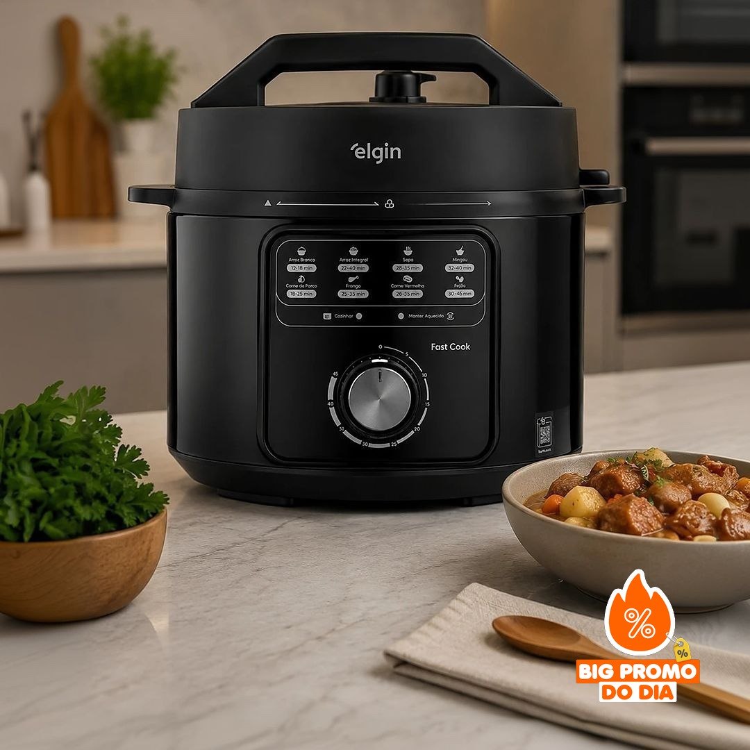 Panela De Pressão Fast Cook Elgin 900w 4l
