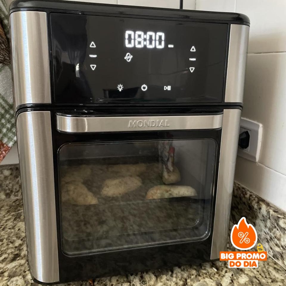 Fritadeira Air Fryer Forno Oven 12L Mondial 2000W