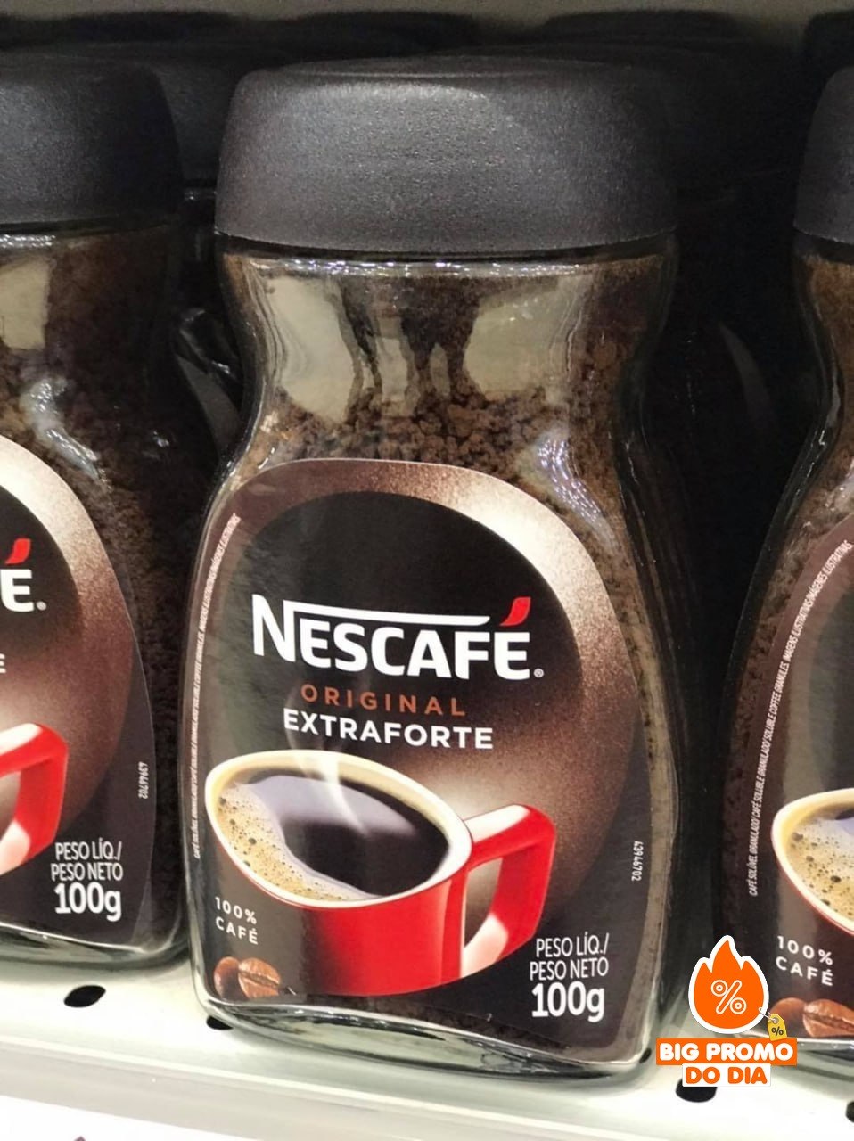 ️ Nescafé, Café Solúvel Original, 100G