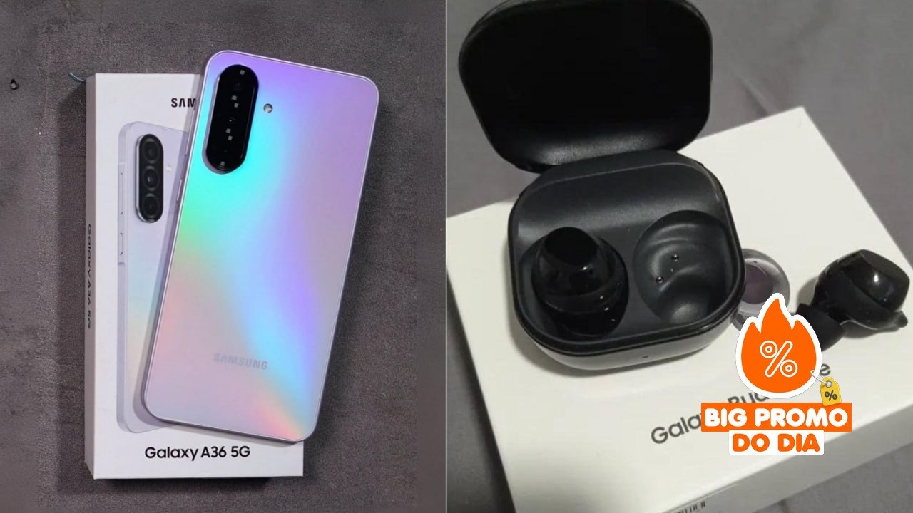 Smartphone Galaxy A36 5G 256GB + Galaxy Buds Core