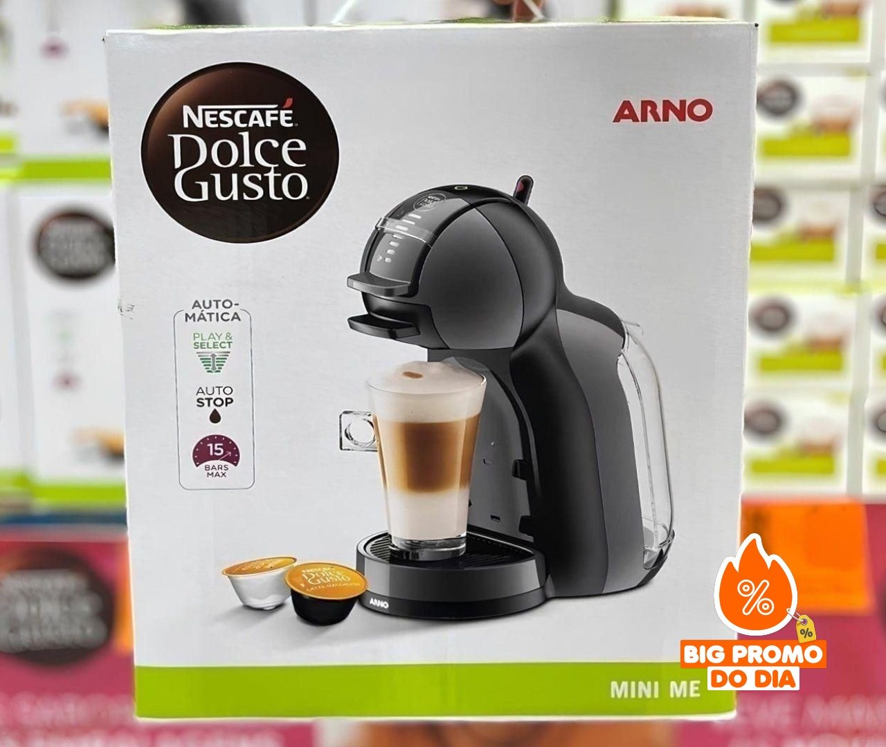 ️ Cafeteira Nescafé Dolce Gusto Arno Mini
