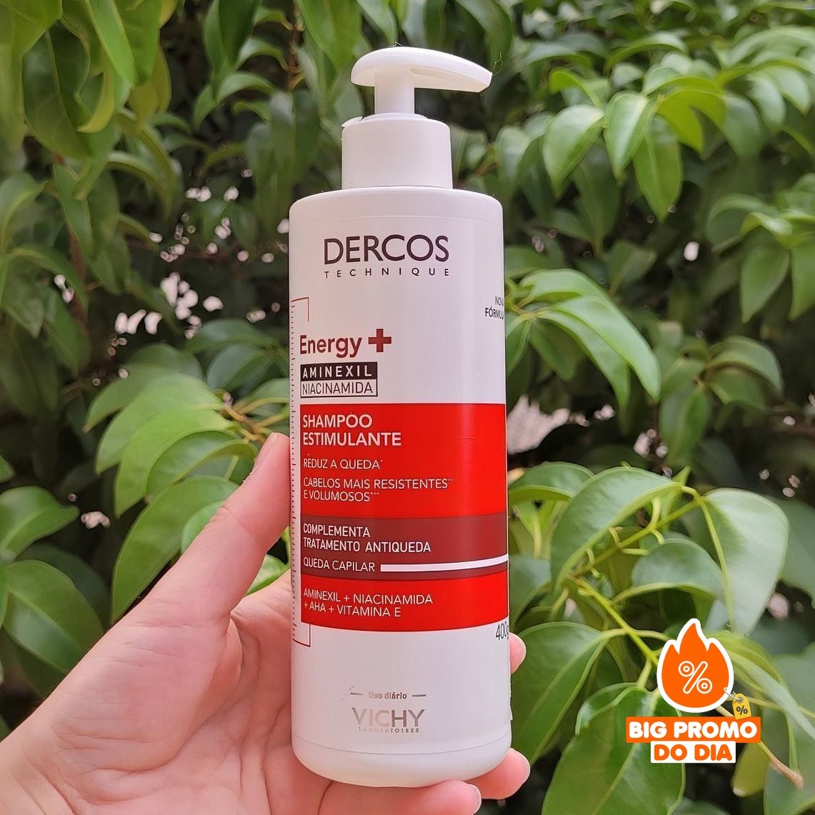🫧 Shampoo Vichy Dercos Estimulante Antiqueda Energy+ 400ml