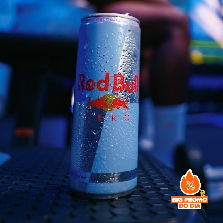️ Red Bull Energético, Sugar Free, Sem Açúcar, 250ml, 24 latas