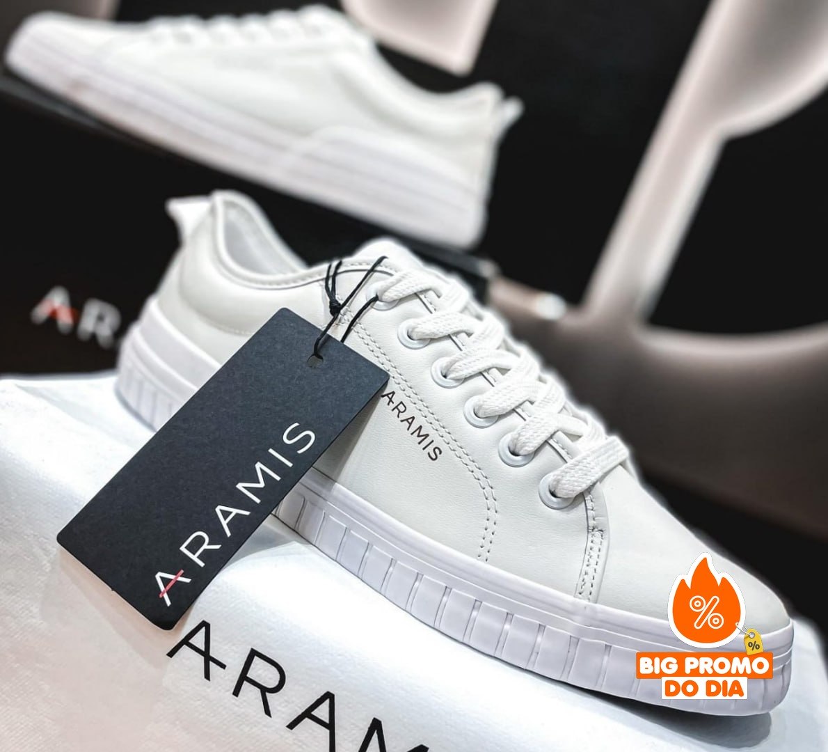 Tênis Aramis Deep Leather (3 cores)