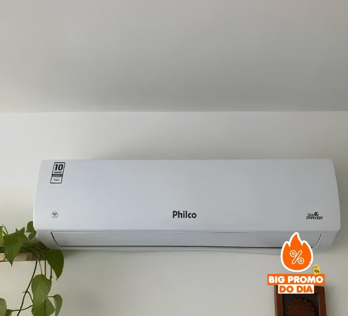 Ar Condicionado Split Hi Wall Inverter Philco 9000 BTU/h Frio