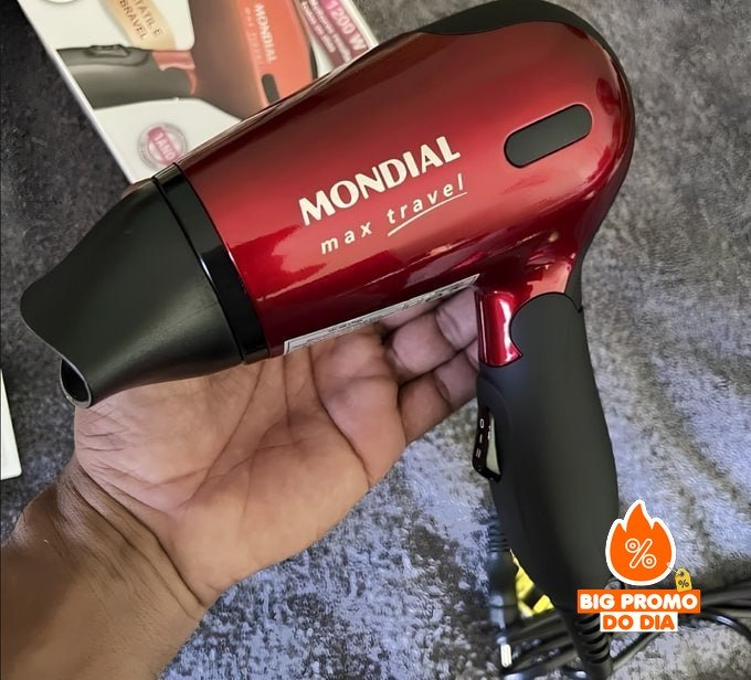‍ Secador Max Travel Mondial 1200W SC-10