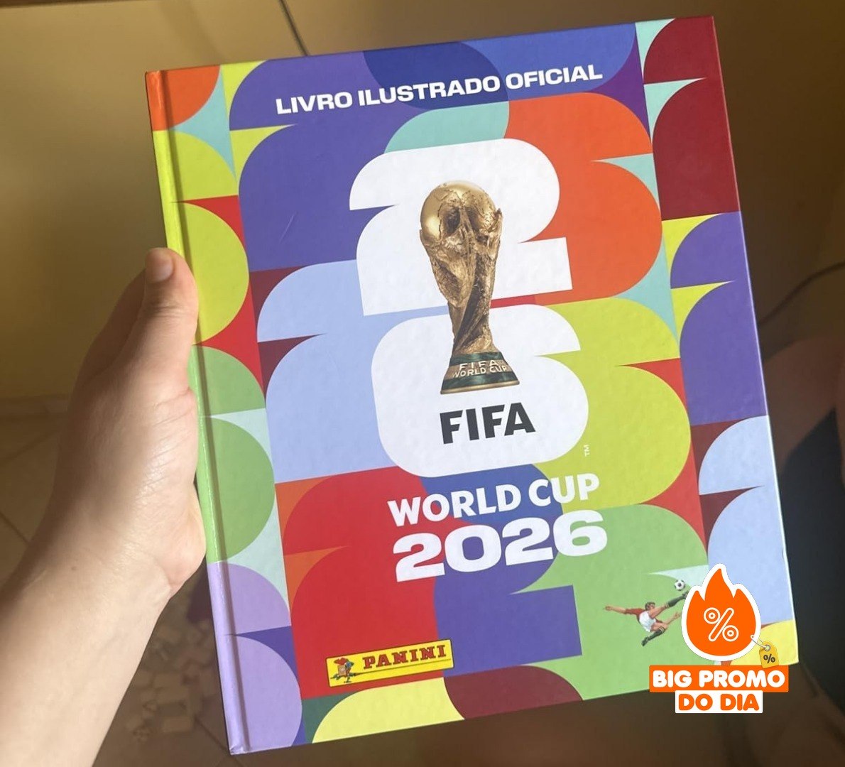 ️ Álbum Copa do Mundo 2026 Panini Capa Dura