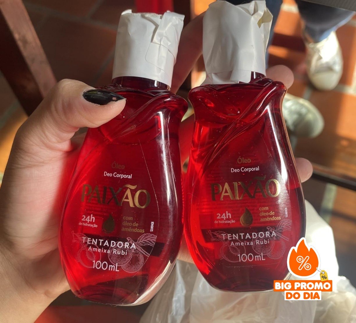 Paixão Óleo Corporal Tentadora 100mL