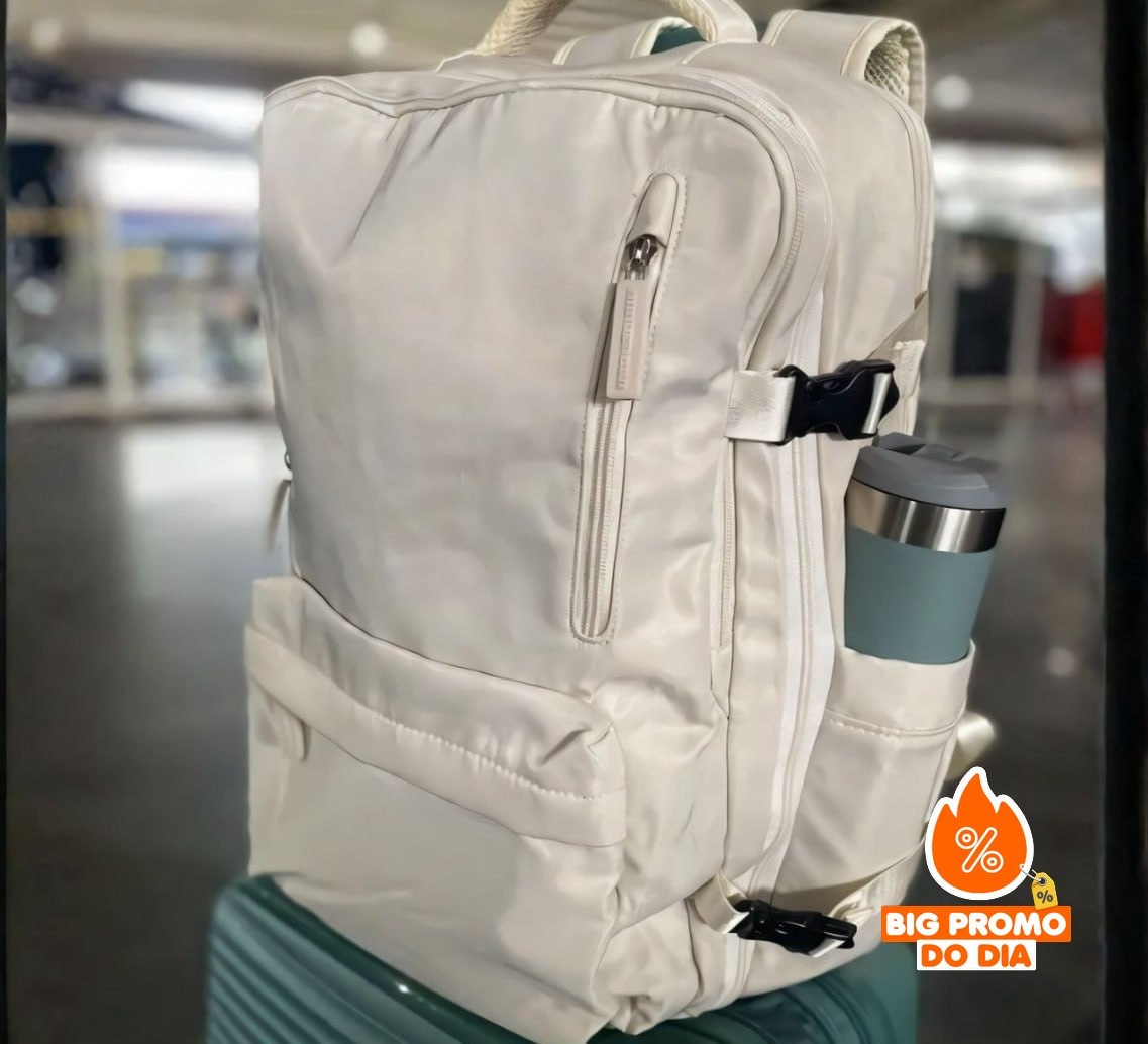 Mochila Viagem Impermeavel Executiva Grande (3 cores)