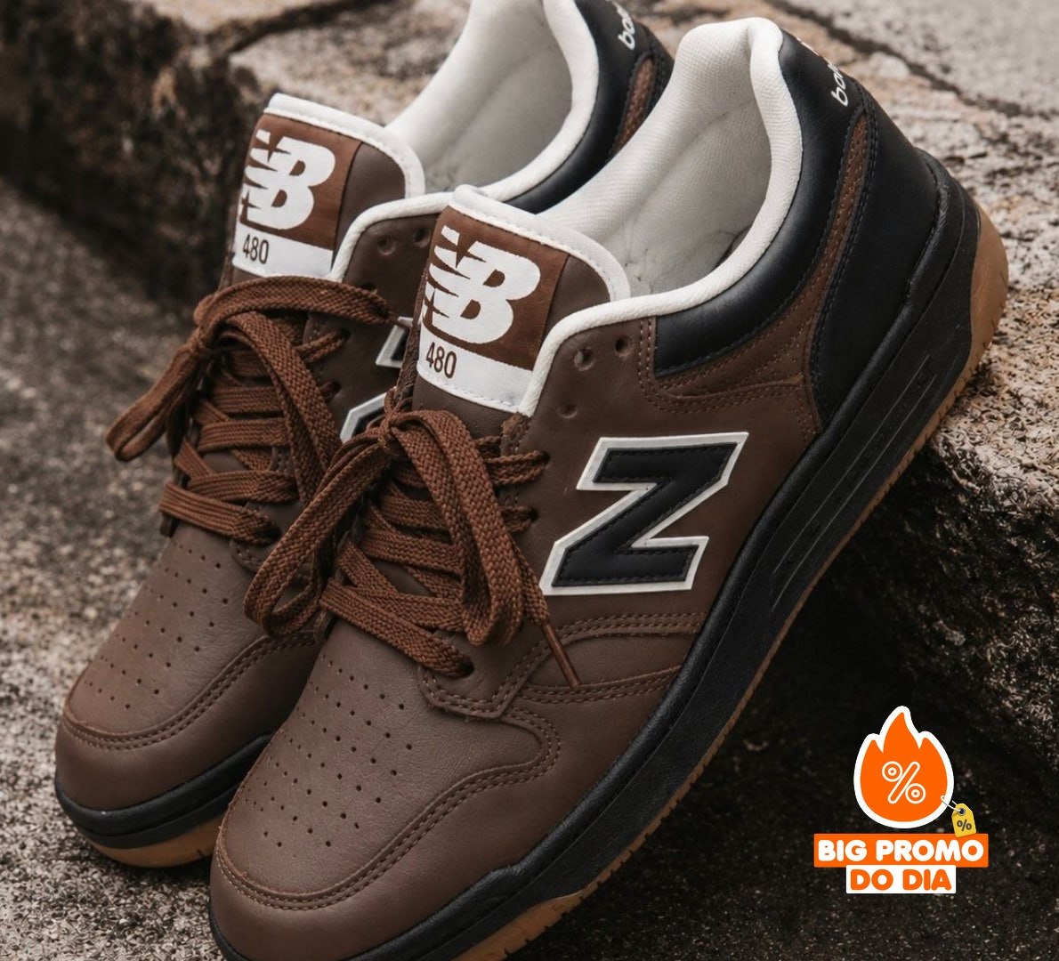Tênis New Balance 480 Low (8 cores)