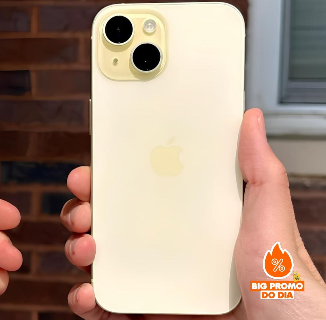 iPhone 15 (128 GB) — Amarelo