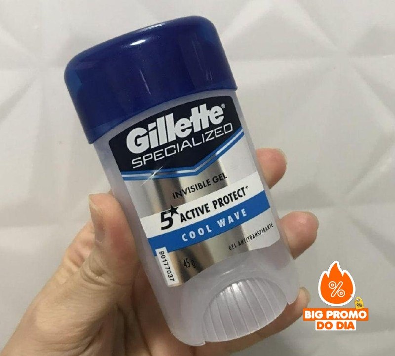 Gillette Desodorante Gel Antitranspirante Cool Wave 45g