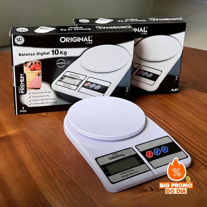 Balança Digital De Precisão Cozinha 0 A 10 Kg Profissional