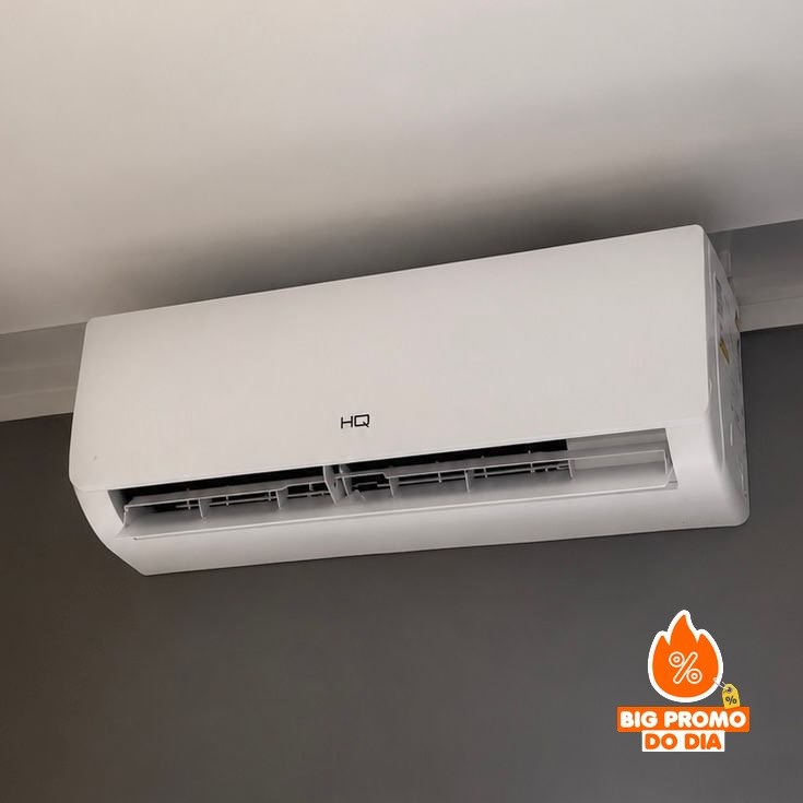 ️️ Ar Condicionado Split HQ Hi Wall Inverter 12.000 BTU/h Quente e Frio Monofásico 220V