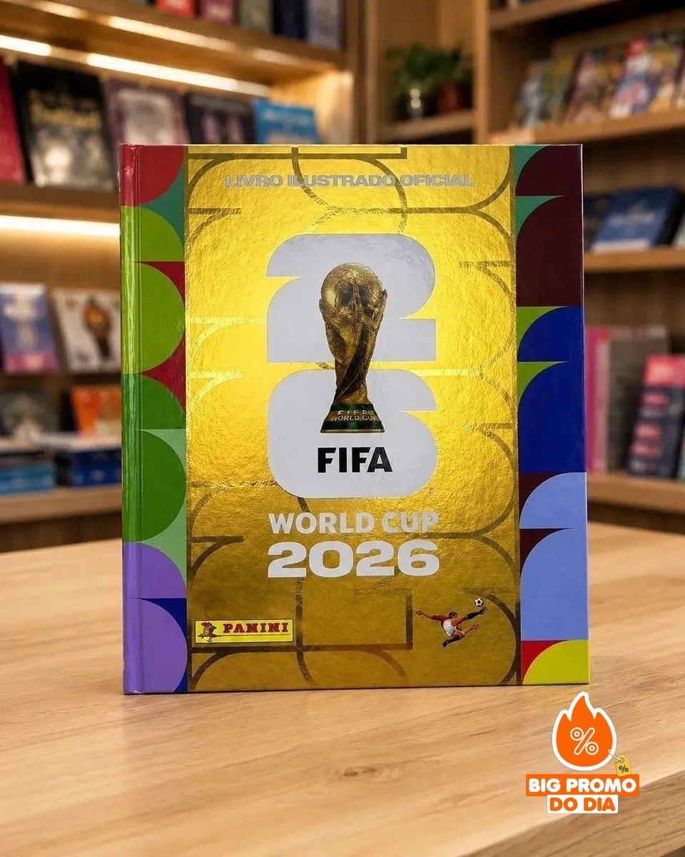 Capa Dura Ouro Álbum Copa do Mundo 2026