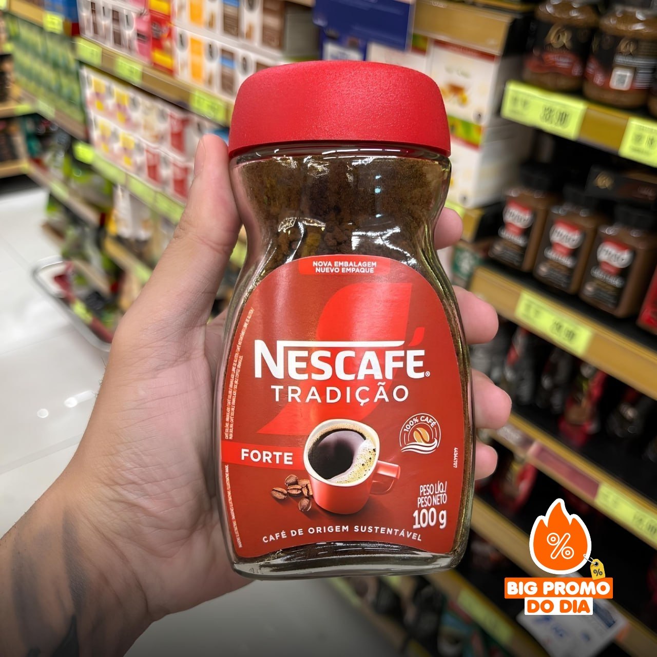 ️ Nescafé Café Solúvel Tradição 100G