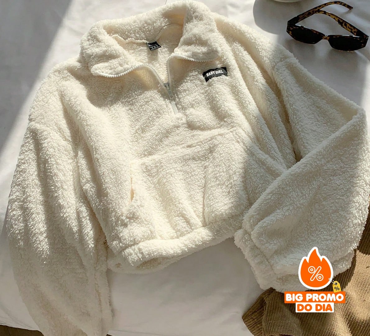 Moletom Pelúcia SHEIN EZwear