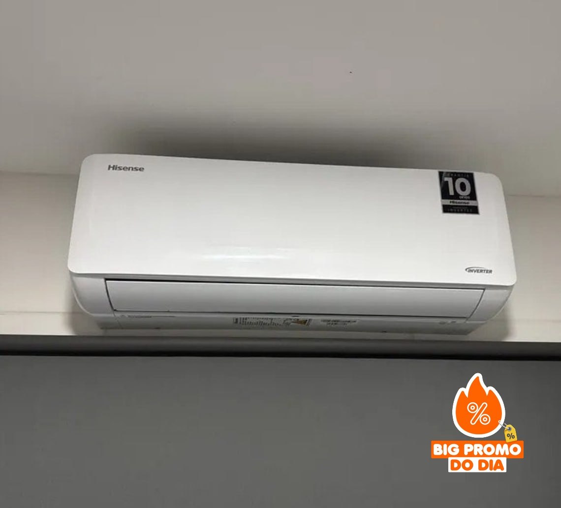 ️️ Ar Condicionado Split Hi Wall Inverter Hisense Wi-fi 12000