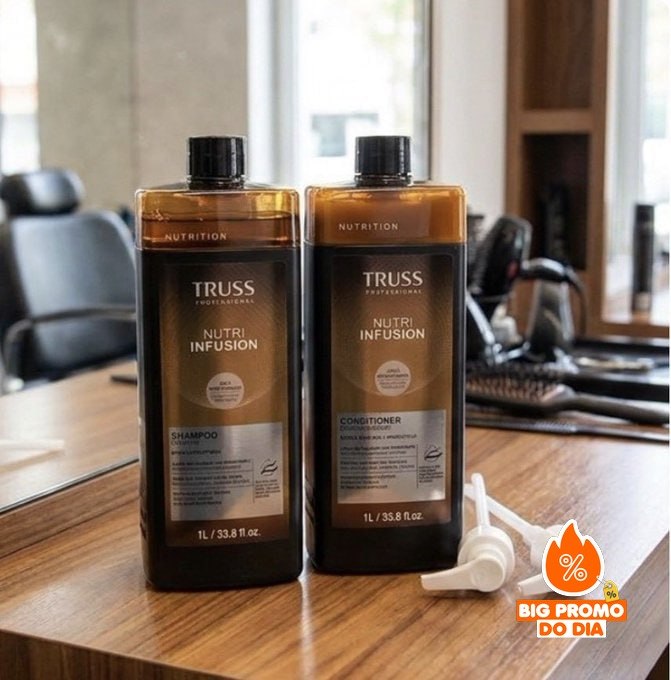 ‍ Kit Truss Nutri Infusion Shampoo 1l Condicionador 1l