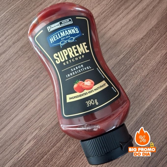 Hellmann s Ketchup Supreme 390g (mín. 2 un.)