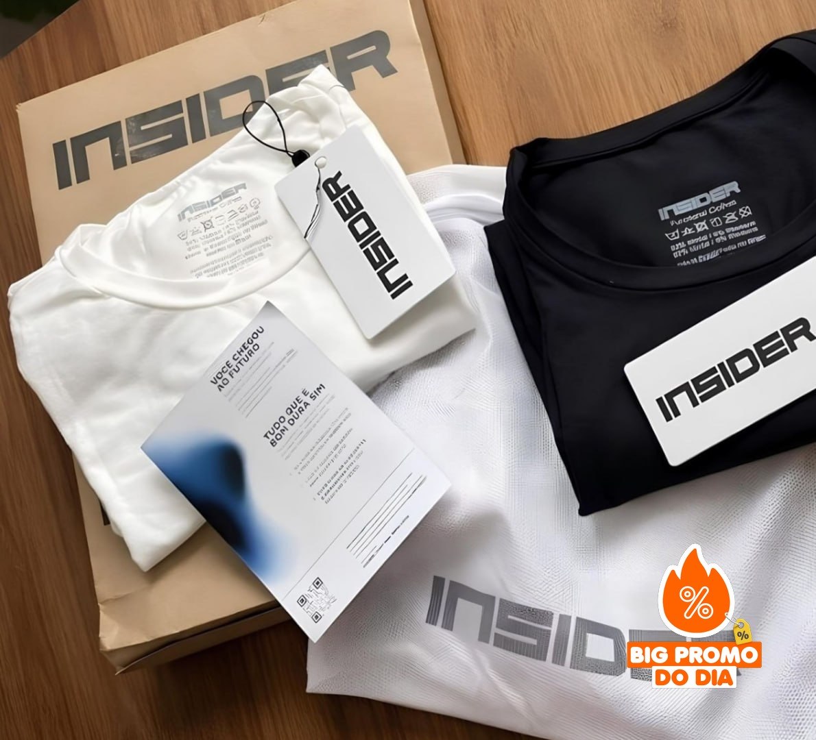 Camiseta Daily T-Shirt Insider (2 cores)