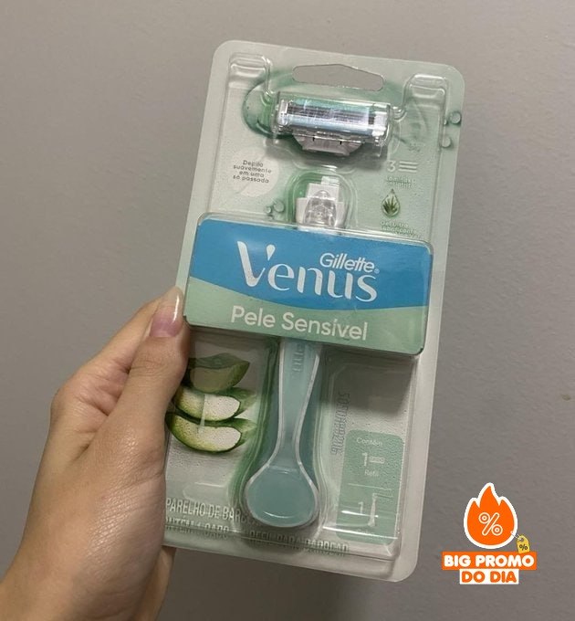 🪒 Gillette Venus Pele Sensível - 1 Unidade