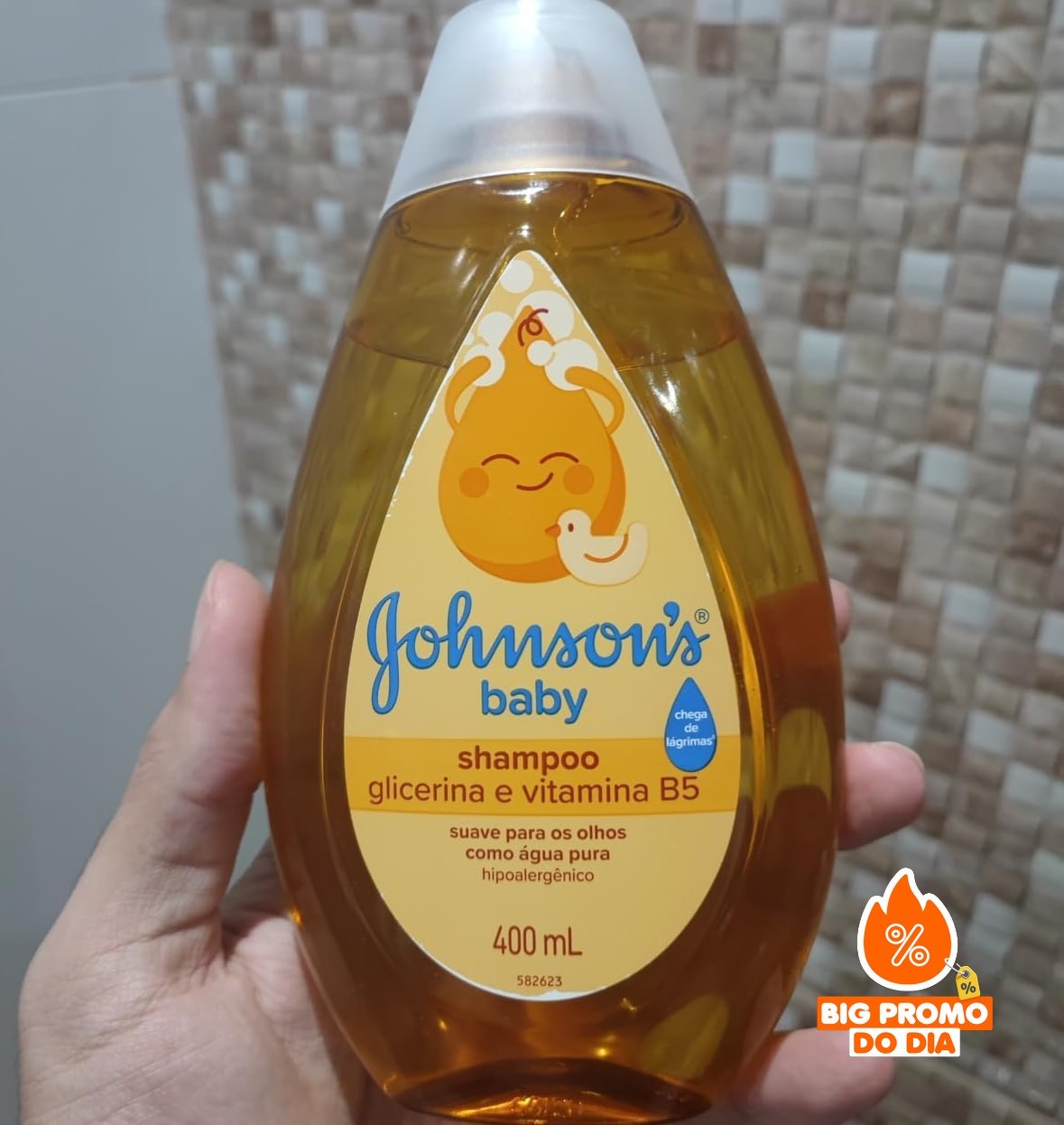 🫧 Shampoo Para Bebê Johnson's Baby 400ml