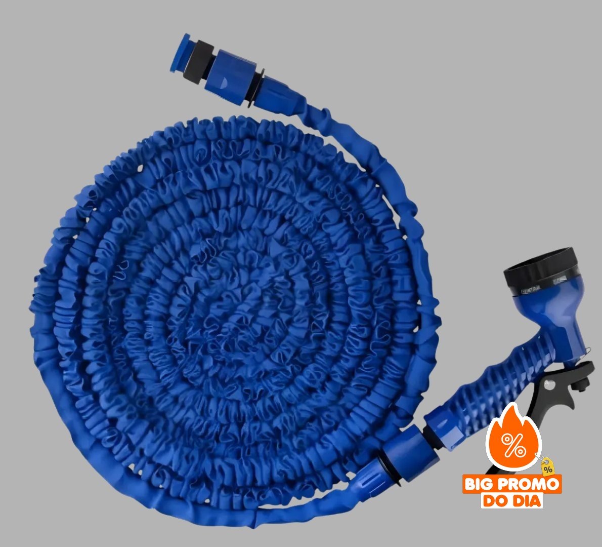 Mangueira Retrátil/Extensível 30m com 7 Tipos de Jatos