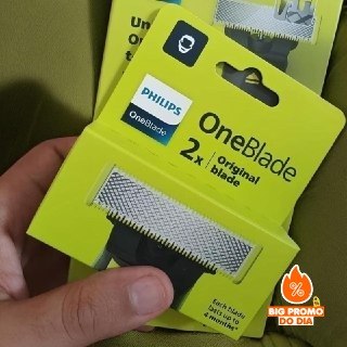 🪒 2 Lâminas de Reposição Philips OneBlade