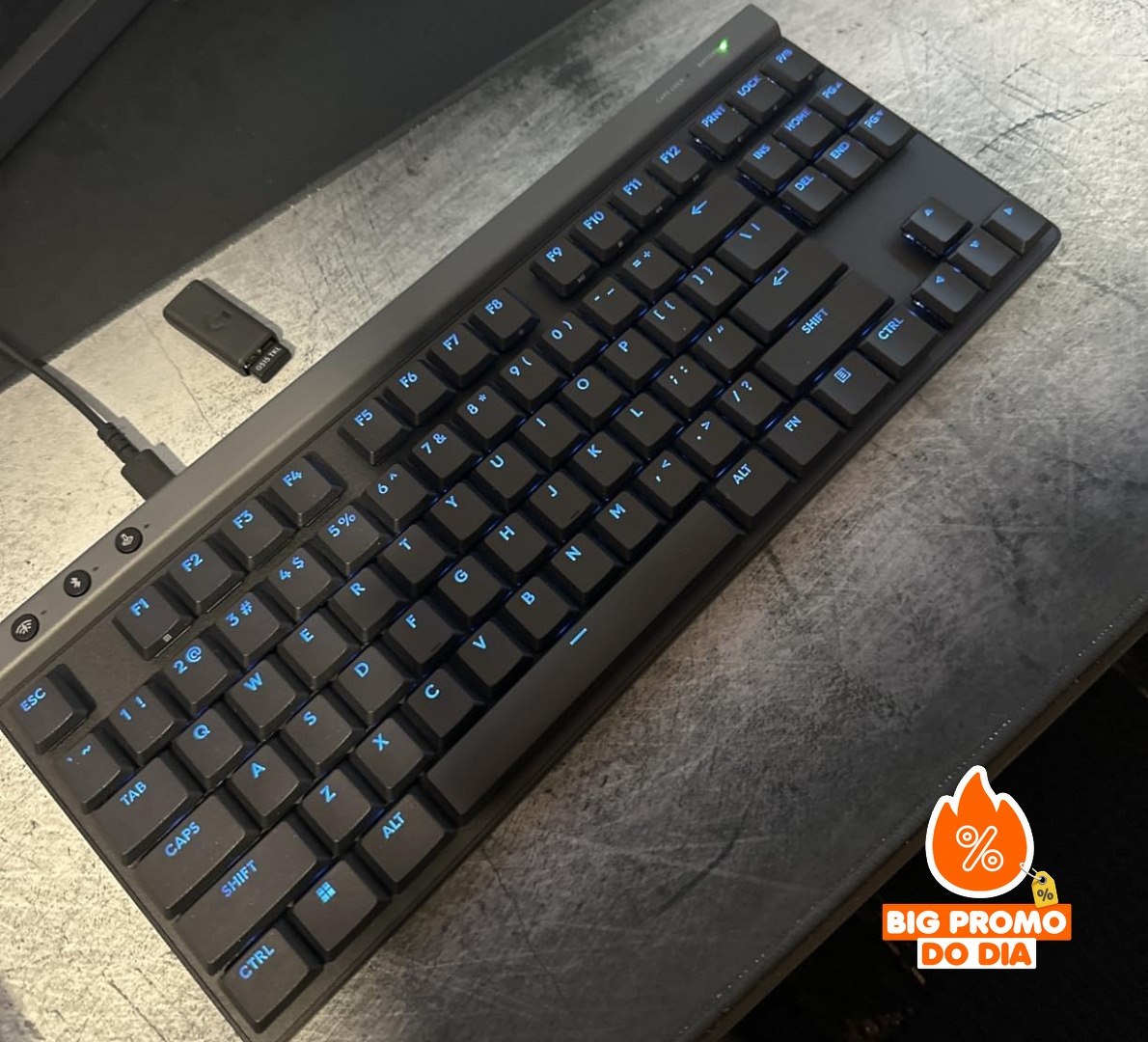 ⌨️  Teclado Mecânico Gamer Logitech G515 Sem Fio RGB LIGHTSYNC