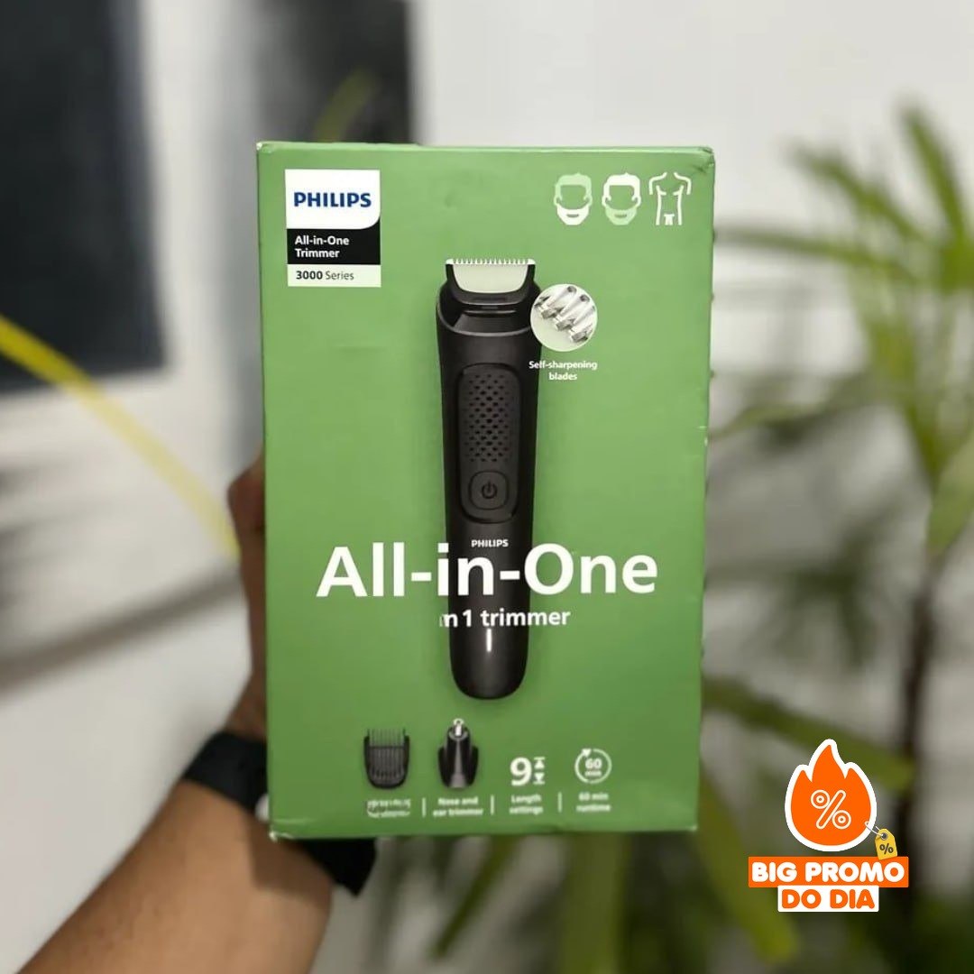 PHILIPS Multigroom Aparador de Pelos 9 em 1 Bivolt
