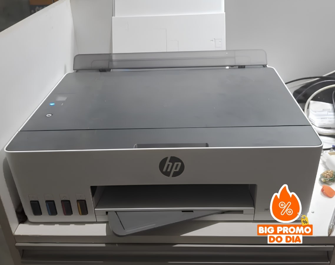 Impressora HP Smart Tank 210 Colorida 1 USB 2.0