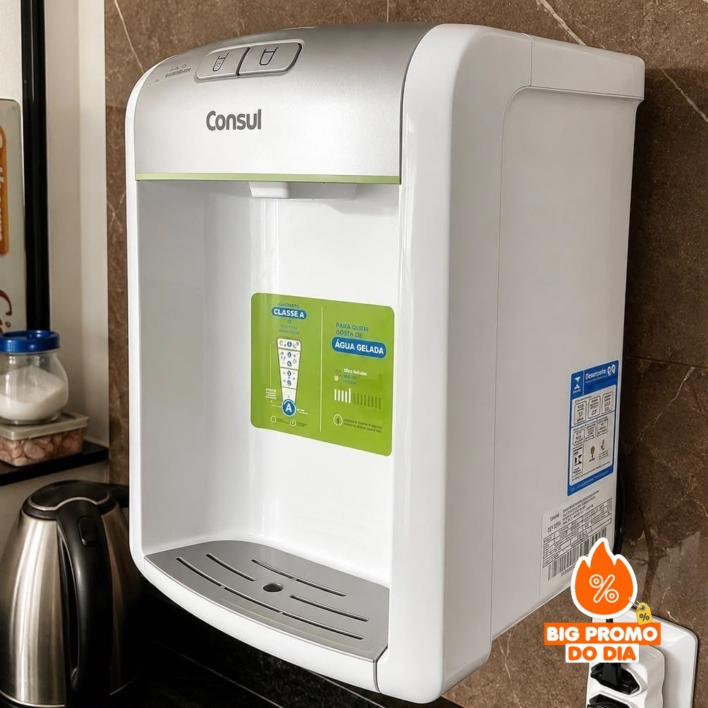 Purificador de Água Consul Refrigerado Eletrônico Bivolt