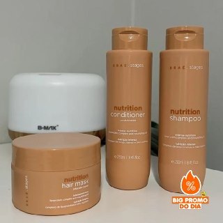 Kit Brae Para Nutrição Linha Braé Stages Nutrition - 3 Itens