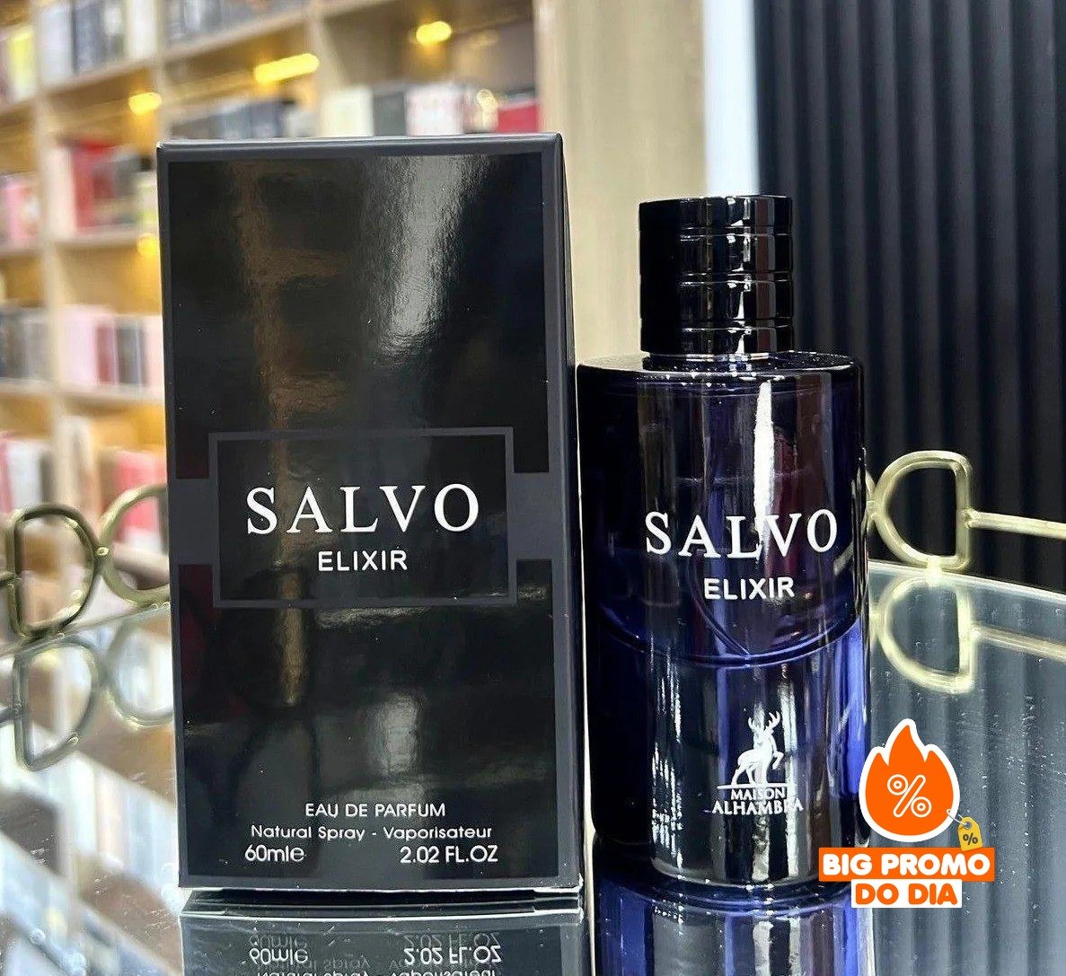 Perfume Salvo Elixir Maison Alhambra 60ml EDP
