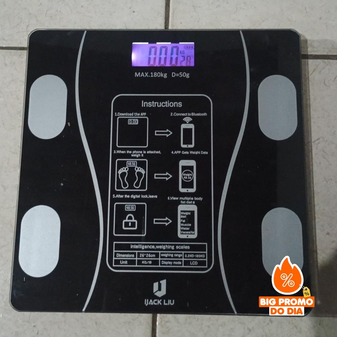 Balança Corporal Bioimpedância