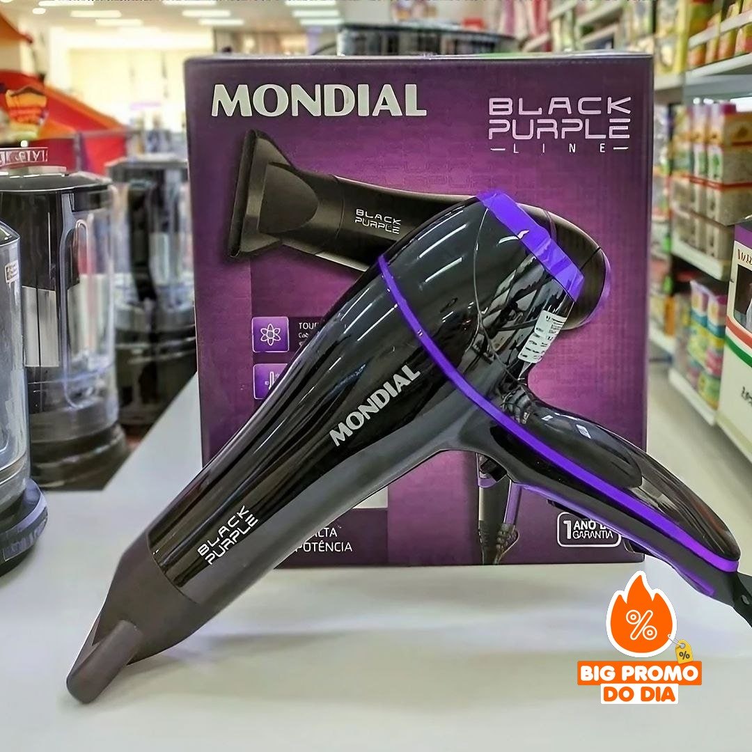 Secador de Cabelos, Mondial, 2000W