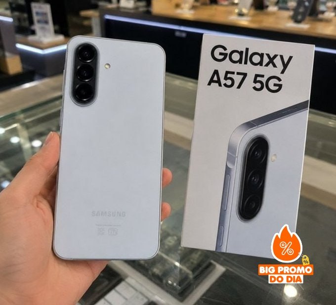 Smartphone Galaxy A57 5G Tela 6.7 Samsung
