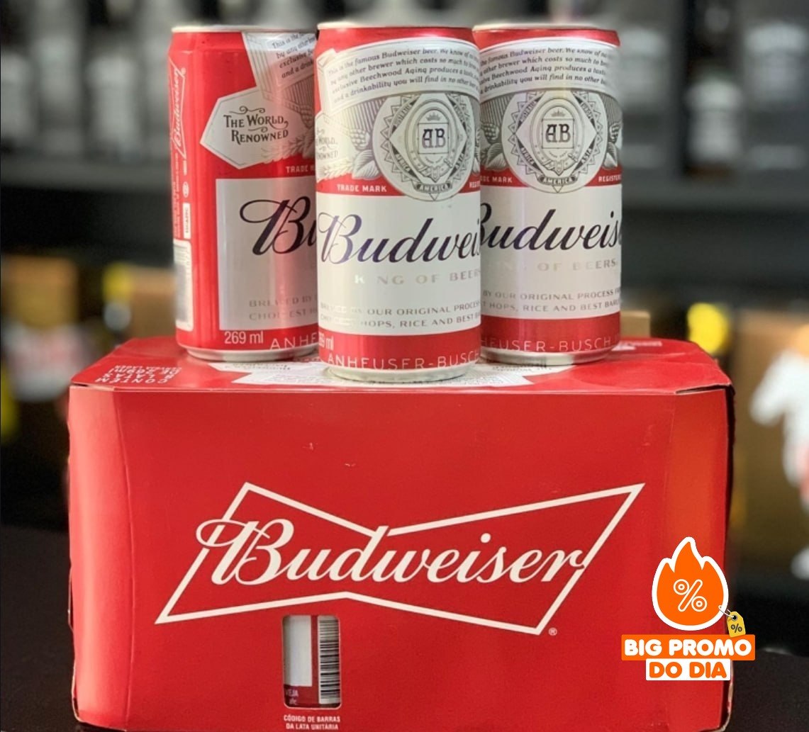 Pack de Budweiser Lata 269ML, 8 Unidades