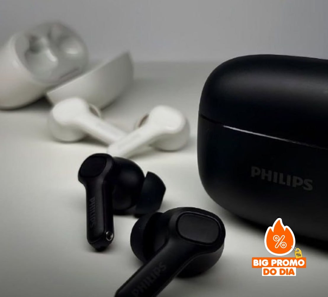 Fone de Ouvido Philips sem Fio TWS